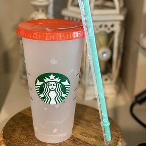 Starbucks Color Changing Swirl Reusable Cold Cup